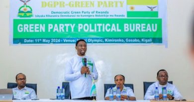 Ishyaka Green Party ngo rigiye gusimbuza abakomiseri baryo bahagaritswe